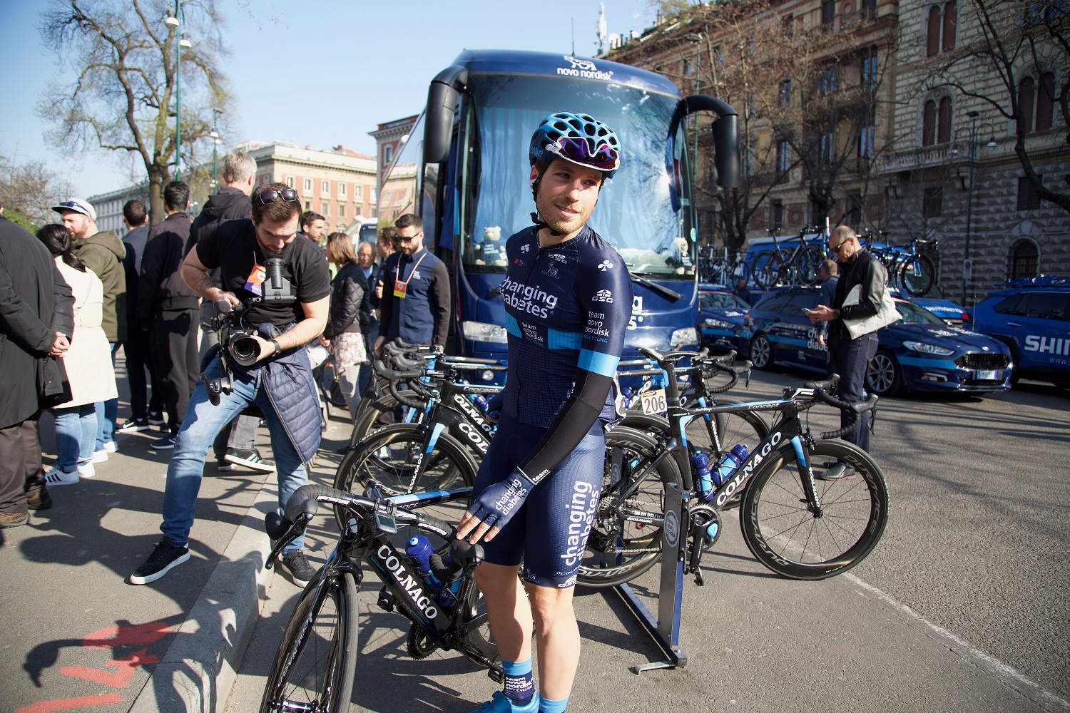 Umberto Poli at Milano-Sanremo (Credits Cianfrocca)   