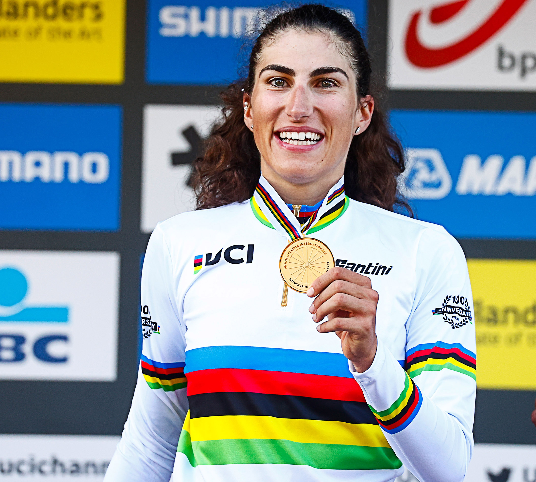 Elisa Balsamo, Women's Elite road World Champion.