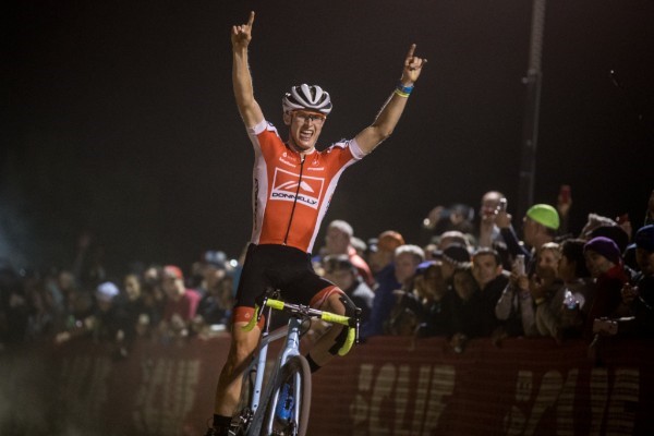 Lance Haidet Winning RenoCross (image courtesy of Donnelly Racing)