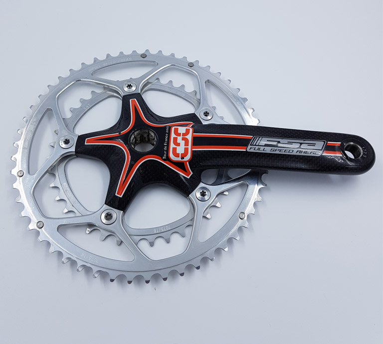 Team CSC's crankset at 2003 TDF