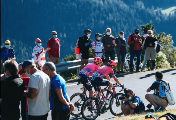 Alberto Bettiol in azione Tour de France (Ph. Gruber)