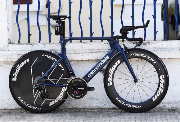 Cannondale TT bike with Vision wheels (Credits Getty Images)